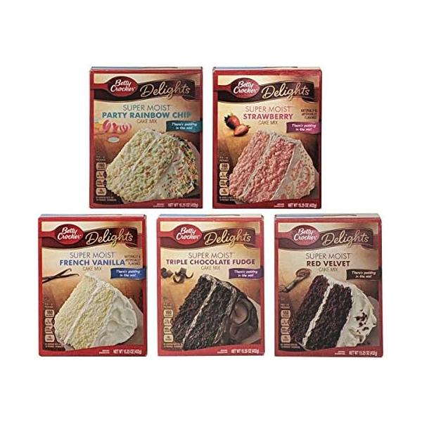 ブランド Betty Crocker ベティクロッカー風味 レッドベルベット, チョコレートファッジ, フレンチバニラ, ストロベリー商品の個数 1ユニット数 5 個パッケージ情報 ボックスこの商品についてBetty Crocker ベティ...