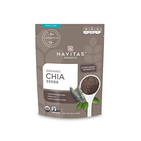 マヤ語で「強さ」という言葉にちなんで名付けられた小さなチアシードは、タンパク質、繊維、ビタミン、ミネラル、酸化防止剤が豊富に含まれています。マグネシウム、カルシウム、鉄の優れた供給源であるNavitas Organics Chia Seed...