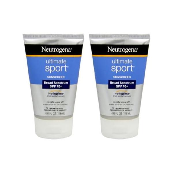Neutrogena ニュートロジーナ スポーツ ボディ＆フェイス用 日焼け止め （SPF70+） 2パック [並行輸入品]