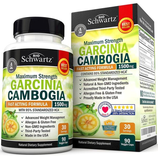 BioSchwartz ガルシニア カンボジア Garcinia Cambogia 95% HCA 1500mg 90粒