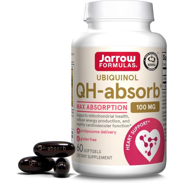 QH-Absorb 100 mg Max Absorption - CoQ10 Ubiquinol　60ソフトジェル