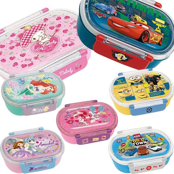 スケーター タイトランチボックス 小判型 中子付 360ml 子供用 食洗器