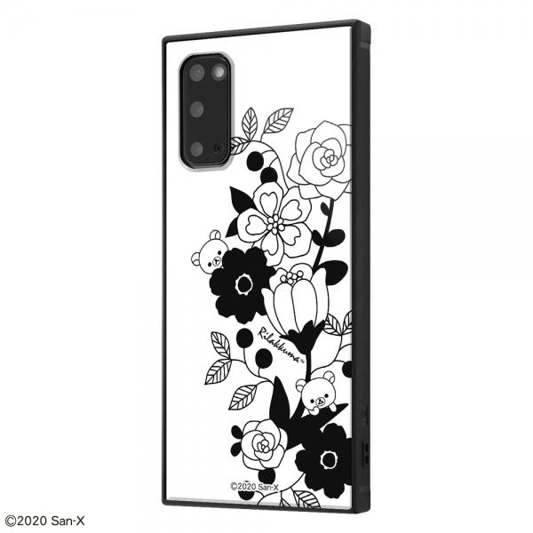 Galaxy S 5g リラックマ 耐衝撃ハイブリッドケース Kaku フラワー 1 ストラップホール付き 衝撃吸収 白 黒 エアクッション Gala S 5g Case エクスプレスジャパン 通販 Yahoo ショッピング