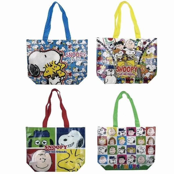 ミニトートバック スヌーピー 選べる4種類 かわいい 不織布生地 持ち手のカラー4色 トートバッグ2 父の日 Snoopy Tote2 エクスプレスジャパン 通販 Yahoo ショッピング