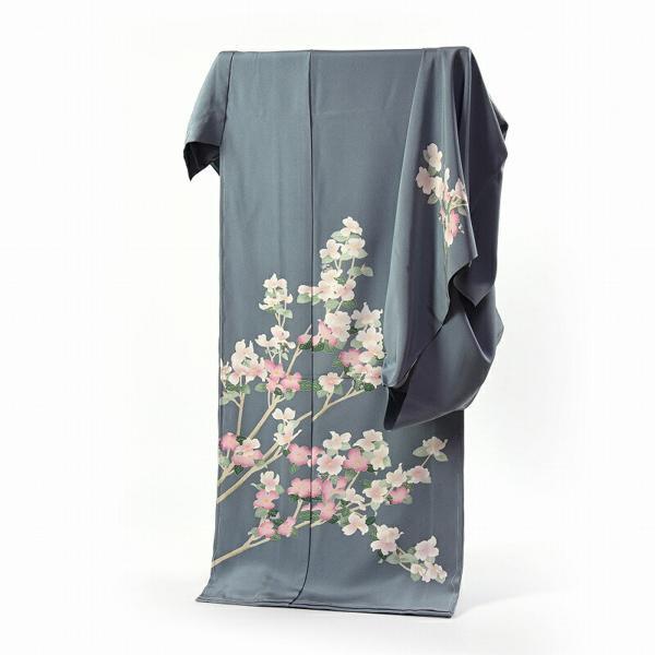 黒留袖 加賀友禅 西川永良作（岩手富士）未仕立