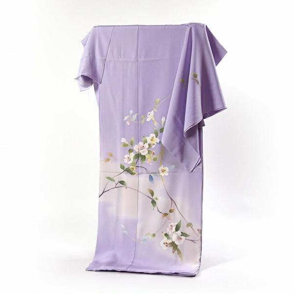 本加賀友禅作家南克治正絹袷仕立て付下げ訪問着 