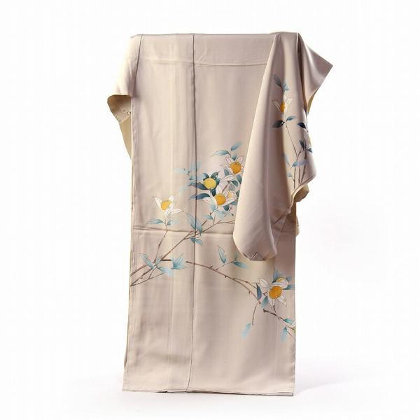 訪問着フルセット 十日町　吉澤友禅　橘　袷　身丈162cm 裄丈66.5cm 訪問着フルセット 十日町 吉澤友禅 橘 袷 身丈162cm 裄丈66.5cm 訪問着