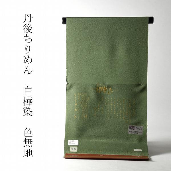 色無地 堅牢草木染 紋意匠 八掛付き 鳩羽色 正絹 反物