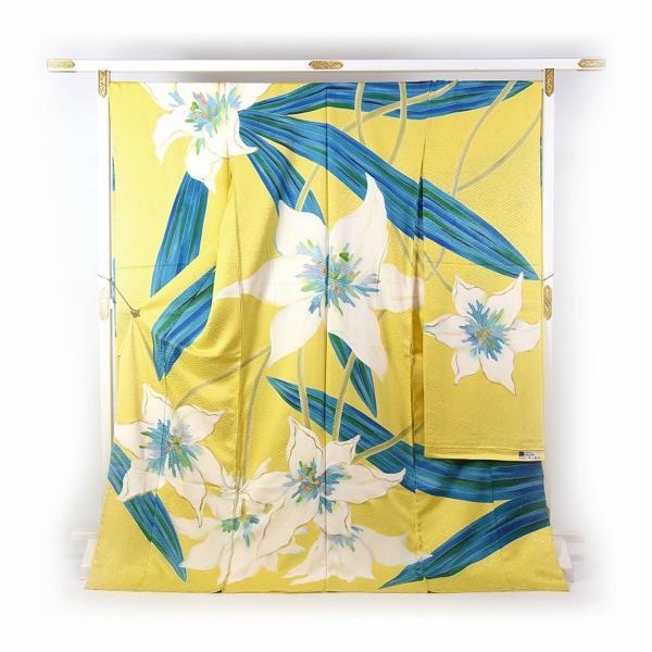 染の北川 仮絵羽 振袖