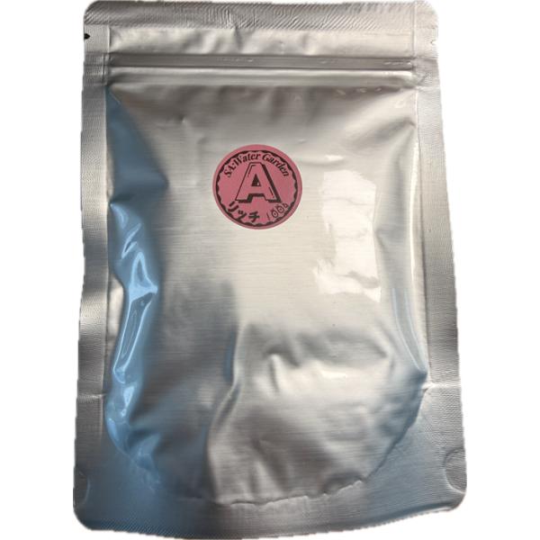 【リッチA 100g】遮光アルミ袋＋脱酸素剤入りで長期間長持ち！食い付きバツグンで餓死対策 針子〜稚魚用 メダカ、金魚、熱帯魚の餌 ※給餌スプーン付き
