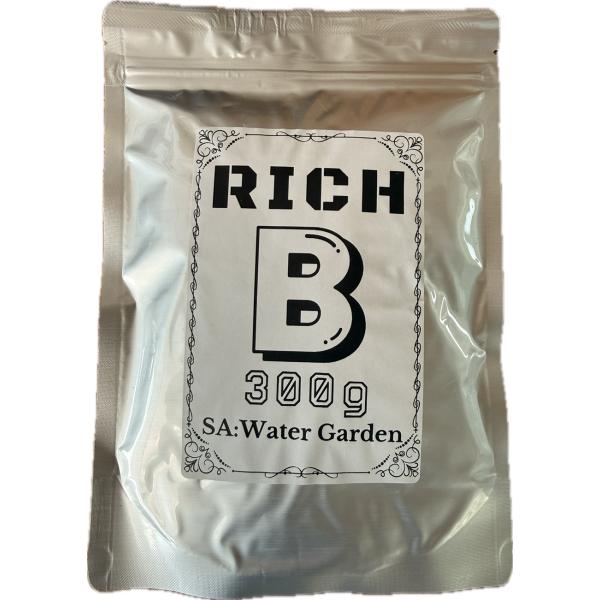 【リッチB 300g】遮光アルミ袋＋脱酸素剤入りで長期間長持ち！ 食い付きバツグンで産卵量UP 若魚〜成魚用 メダカ、金魚、熱帯魚の餌 ※給餌スプーン付き