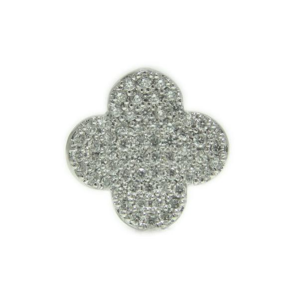 高級素材使用ブランド PT900プラチナ ラペルピン ダイヤ サファイヤ