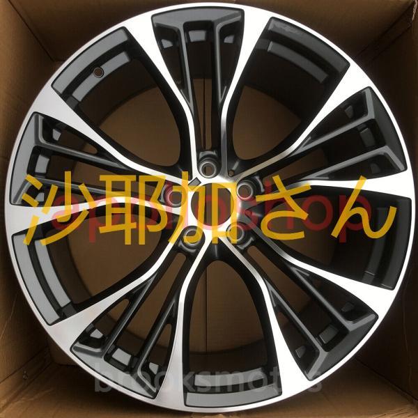 19インチ Black ホイール ( ４本セット ) アウディ A3 A4 S3 S4 RS3 RS4 A6 S6 RS6 A8 S8 TT Q3 　--103