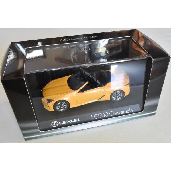 入手困難 美品 京商 KYOSHO レクサス LC500 Convertible 京商 【1/43】京商1/43 レクサス LC500 コンバーチブル（イエロー）超