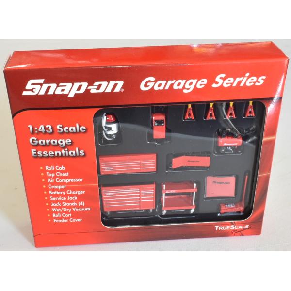 【1/43】Snap-on Garage Series スナップオン ガレージシリーズ(工具箱/馬/掃除機/ジャッキなど)
