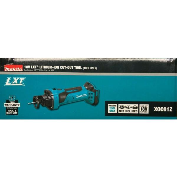 Makita XOC01Z 18 volt Lithium-ion Drywall Cut Out Tool  2 DAY