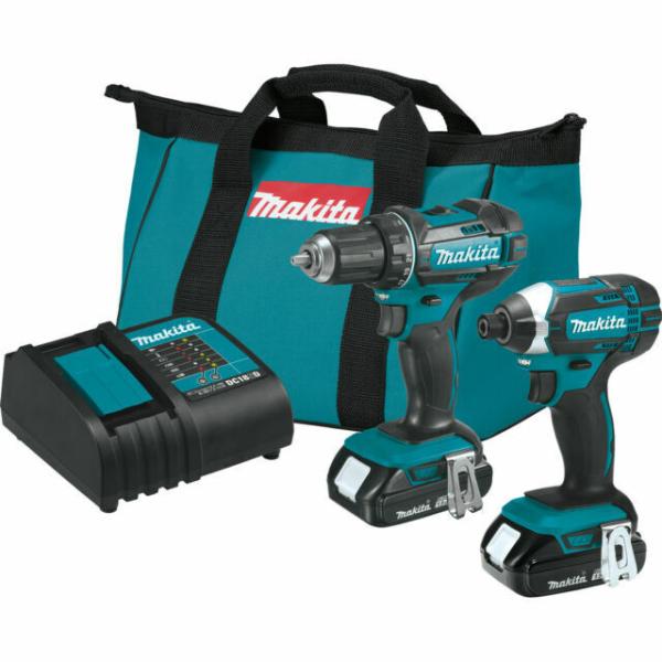 Makita CT225SYX 18V LXT Lithium-Ion Compact Combo Kit