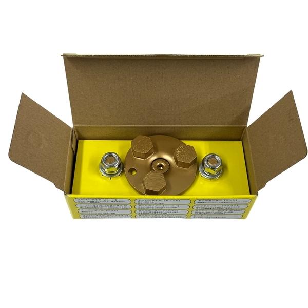 [国内発送] LINAX ダイヤカッター ゴールド 床研削機用 カッター K-30 K-45 K-60 3個入り