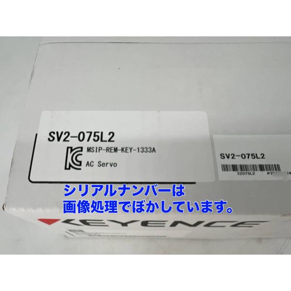 [国内在庫] SV2-075L2 キーエンス KEYENCE ACサーボシステム