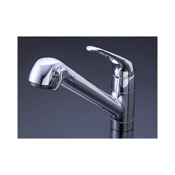 LIXIL/INAX台所上面施工シングルレバー浄水カートリッジ内蔵ホース収納式混合栓IJF-301SNRJF-301SN寒冷地仕様