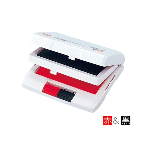 他サイト： MAX 瞬乾スタンプ台2段式 SA-212NWカミバコ 黒＆赤 SA90247の商品画像