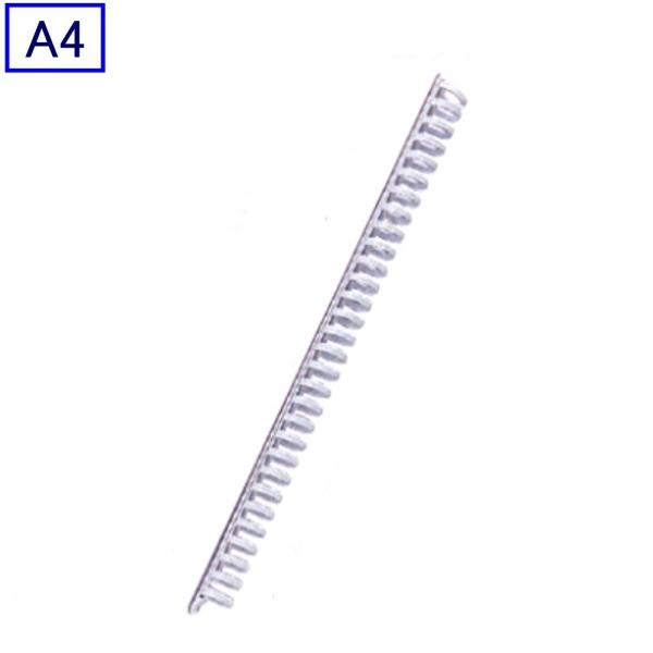 ★A4縦/30穴用のリング/直径18mm■メーカー：リヒトラブ■品番：F-3196■入数：1本■リングの色：白■A4縦30穴用（穴ピッチ：9.5mm）■リング径：18mm（収納目安：100枚/一般的なノートリーフ）■製品外寸：全長296×径...