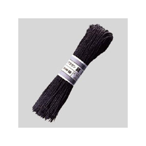 ★ウルシ先のエコノミーな綴り紐■カラー：黒■メーカー：クラウン■品番：CR-HM18-B■長さ：45cm■紐先：ウルシ先■入り数：100本■仕様：20番単糸12本+マルフィレン4本■強度：12.4kg■通常納期：3-4営業日