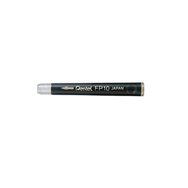 ぺんてる 筆ペン用インクカートリッジ FP10-A