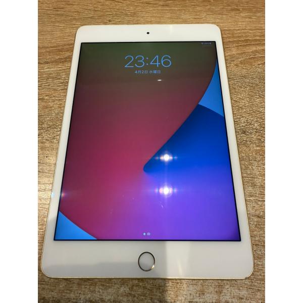 iPad mini 【中古正常品】iPad mini第4世代 128GB ゴールド WiFiモデル