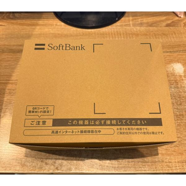 新品未使用品】SoftBank 高速インターネットルーター WiFiルーター 光