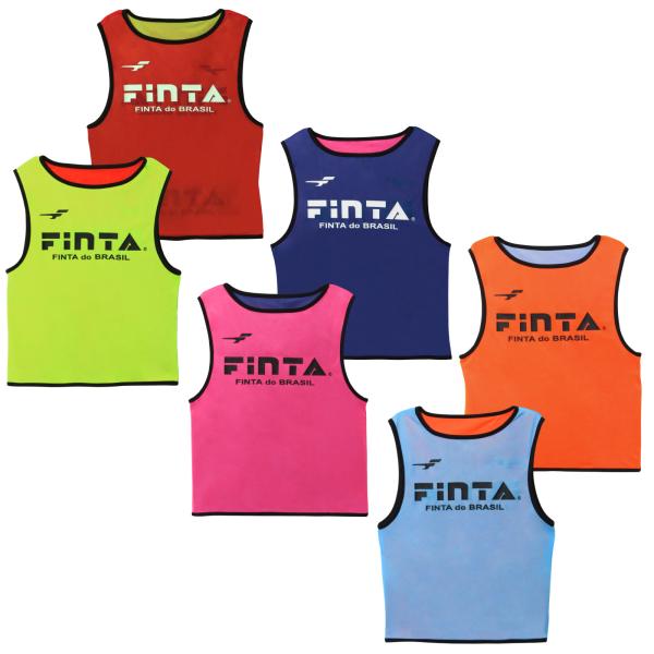 確かな品質と使いやすさで既にサッカーシーンの定番となっているFINTA(フィンタ)のビブスに裏表で別のカラーのリバーシブルタイプが登場。これ1枚で２色づかいができるので、今まで以上に効率良くチーム分けをすることができます。特殊なメッシュ素材...