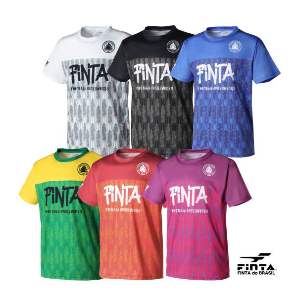FINTA サッカー 半袖 プラクティス シャツ FT4100 フィンタ Tシャツ