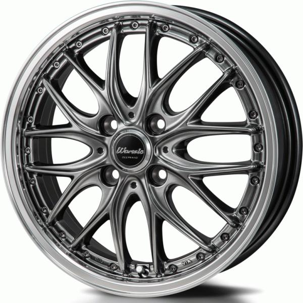 MONZA JAPAN Warwic DEEPRAND 1545+45 4-100 RW01 アルミホイール [510