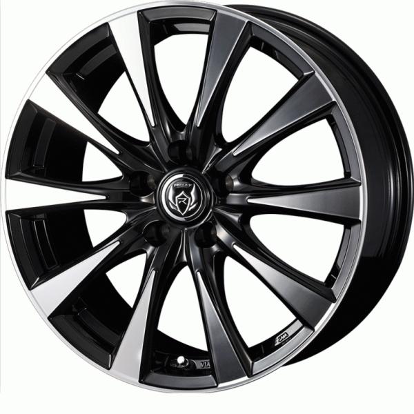中古アルミ17X7.0　90系ノア、ヴォクシー、ウェッズライツレー WEDS RIZLEY DI 1665+40 5-114.3 ノア 90系、ヴォクシー 90系