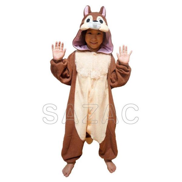 チップのコスプレ衣装 楽天市場】【正規品】 SAZAC 着ぐるみフリース ディズニー チップ 大人