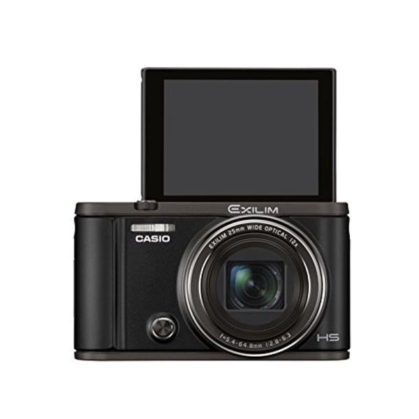 CASIO デジタルカメラ EXILIM EX-ZR3000BK 自分撮りチルト液晶 オート