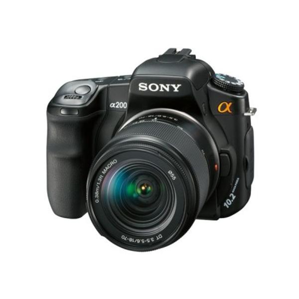 ソニー SONY デジタル一眼レフカメラレンズキット α200 レンズキット