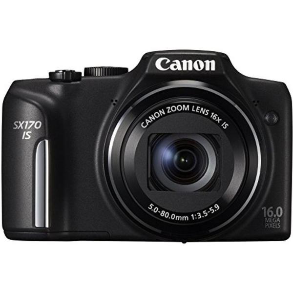 CANON PowerShot SX170 IS 3インチ LCD 16メガピクセル コンパクトカメラ ブラック CANON PowerShot SX170 IS 3インチ LCD 16メガピクセル