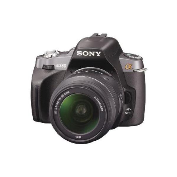 ソニー SONY デジタル一眼レフカメラ α380 ズームレンズキット ブラック DSLRA380L ソニー SONY デジタル一眼レフカメラ α380 ズームレンズキット