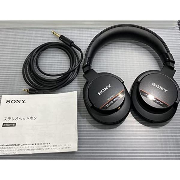 SONY ソニー/MDR-M1ST ハイレゾ対応モニターヘッドホン : スカーレット