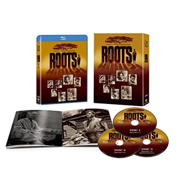 ルーツ ブルーレイ・コンプリートBOX(3枚組) Blu-ray: 商品のタイトル【中古品】(中古品)＝使用済み中古品です。画像の商品はサンプル画像です。実際に届く商品と異なりますのでご了承下さいませ。※中古品のため、商品のコンディション、...