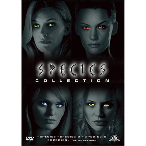 スピーシーズ コンプリート・コレクション DVD: 商品のタイトル【中古品】(中古品)＝使用済み中古品です。画像の商品はサンプル画像です。実際に届く商品と異なりますのでご了承下さいませ。※中古品のため、商品のコンディション、ケース、説明書等...