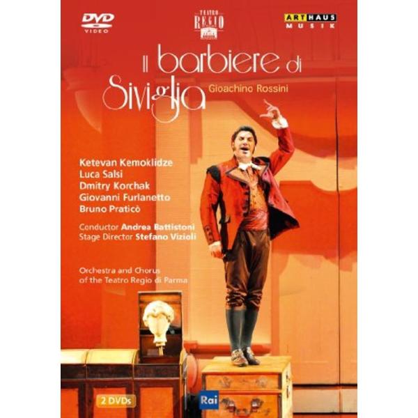 ロッシーニ:歌劇「セビーリャの理髪師」全曲《日本語字幕》DVD: 商品のタイトル【中古品】(中古品)＝使用済み中古品です。画像の商品はサンプル画像です。実際に届く商品と異なりますのでご了承下さいませ。※中古品のため、商品のコンディション、ケ...