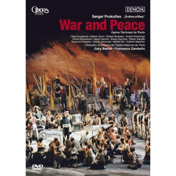 プロコフィエフ:歌劇戦争と平和全曲 DVD: 商品のタイトル【中古品】(中古品)＝使用済み中古品です。画像の商品はサンプル画像です。実際に届く商品と異なりますのでご了承下さいませ。※中古品のため、商品のコンディション、ケース、説明書等の付属...