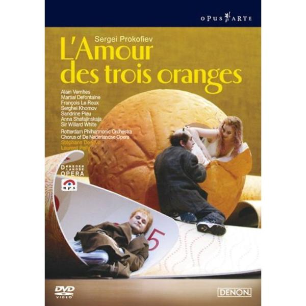 プロコフィエフ:歌劇「3つのオレンジへの恋」ネーデルラント・オペラ 2005年 DVD: 商品のタイトル【中古品】(中古品)＝使用済み中古品です。画像の商品はサンプル画像です。実際に届く商品と異なりますのでご了承下さいませ。※中古品のため、...