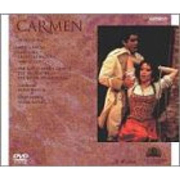 英国ロイヤル・オペラ ビゼー:歌劇カルメン全曲 DVD: 商品のタイトル【中古品】(中古品)＝使用済み中古品です。画像の商品はサンプル画像です。実際に届く商品と異なりますのでご了承下さいませ。※中古品のため、商品のコンディション、ケース、説...