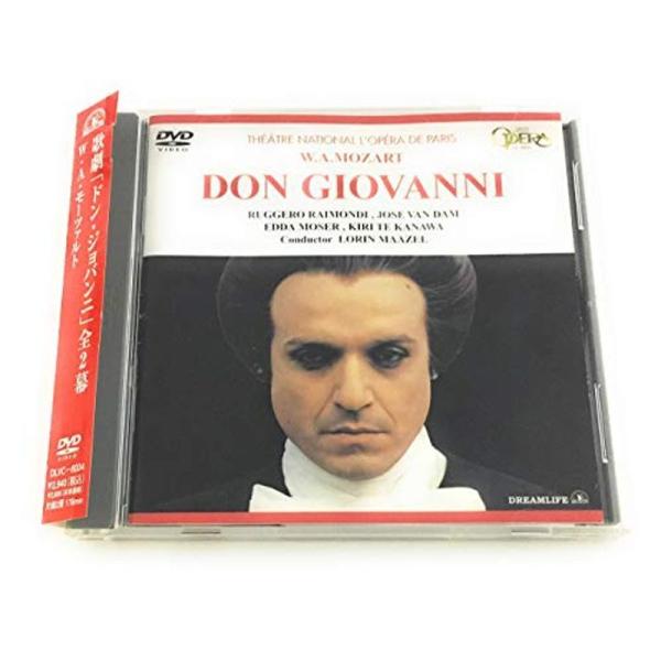 モーツァルト「ドン・ジョヴァンニ」全2幕 DVD: 商品のタイトル【中古品】(中古品)＝使用済み中古品です。画像の商品はサンプル画像です。実際に届く商品と異なりますのでご了承下さいませ。※中古品のため、商品のコンディション、ケース、説明書等...