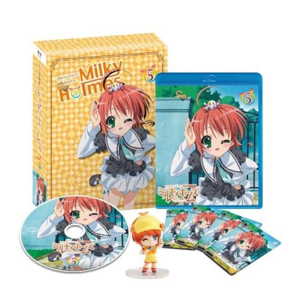 探偵オペラ ミルキィホームズ5（初回限定特典(ねんどろいどぷち ネロ)付き） Blu-ray: 商品のタイトル【中古品】(中古品)＝使用済み中古品です。画像の商品はサンプル画像です。実際に届く商品と異なりますのでご了承下さいませ。※中古品の...