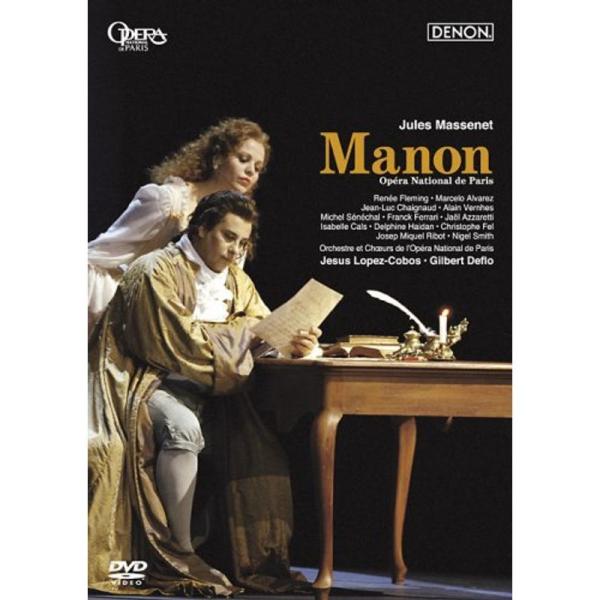 マスネ:歌劇マノン全曲 DVD: 商品のタイトル【中古品】(中古品)＝使用済み中古品です。画像の商品はサンプル画像です。実際に届く商品と異なりますのでご了承下さいませ。※中古品のため、商品のコンディション、ケース、説明書等の付属品の有無につ...