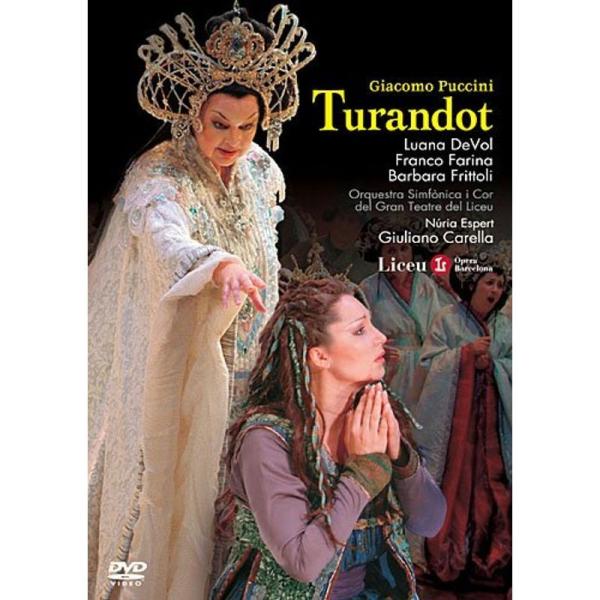 プッチーニ:歌劇トゥーランドット DVD: 商品のタイトル【中古品】(中古品)＝使用済み中古品です。画像の商品はサンプル画像です。実際に届く商品と異なりますのでご了承下さいませ。※中古品のため、商品のコンディション、ケース、説明書等の付属品...